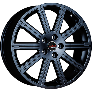 фото диска Replica LA R20 ET53 DIA72,6 PCD:5/120 черный матовый+красный