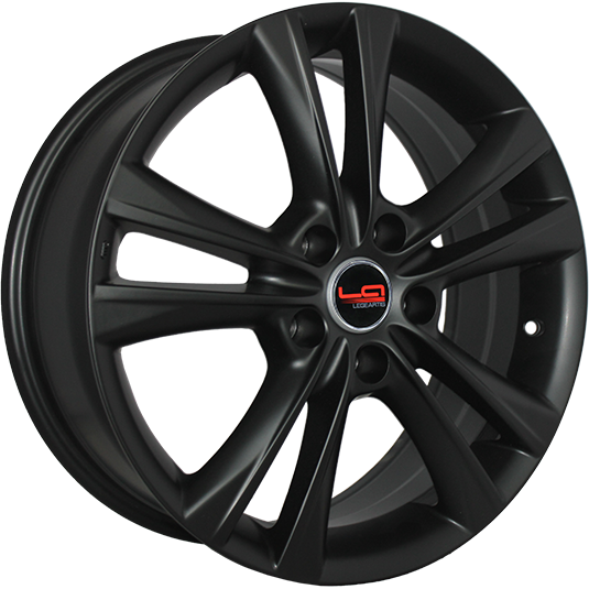 фото диска Replica LA R17 ET39 DIA60,1 PCD:5/114,3 черный матовый