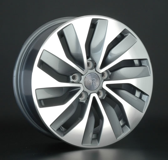 фото диска Replica Replay R16 ET42 DIA57,1 PCD:5/112 темно-серебристый с полировкой по лицевой части