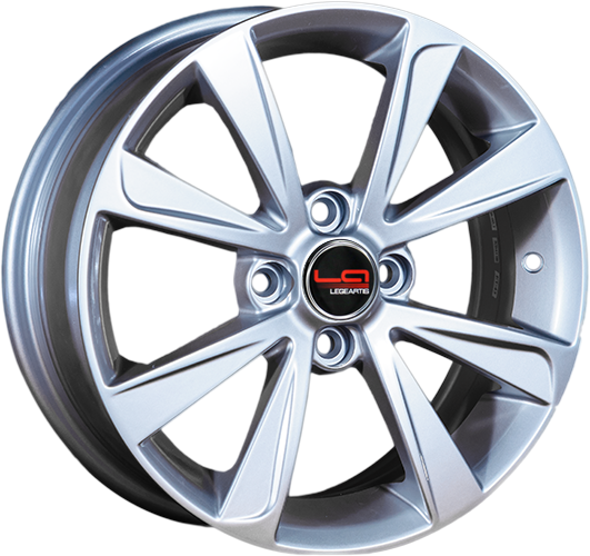 фото диска Replica LA R15 ET48 DIA54,1 PCD:4/100 серебристый