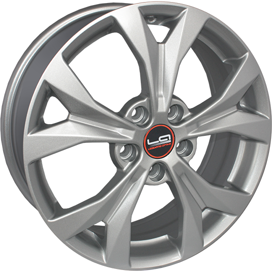 фото диска Replica LA R18 ET50 DIA67,1 PCD:5/114,3 серебристый