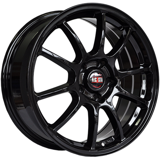 фото диска Alcasta R17 ET50 DIA63,3 PCD:5/108 черный глянцевый