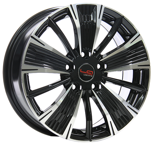 фото диска Replica LA R16 ET26 DIA65,1 PCD:4/108 черный полированный