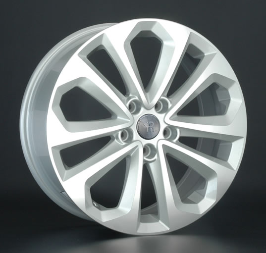 фото диска Replica Replay R18 ET55 DIA66,1 PCD:5/114,3 серебристый полированный