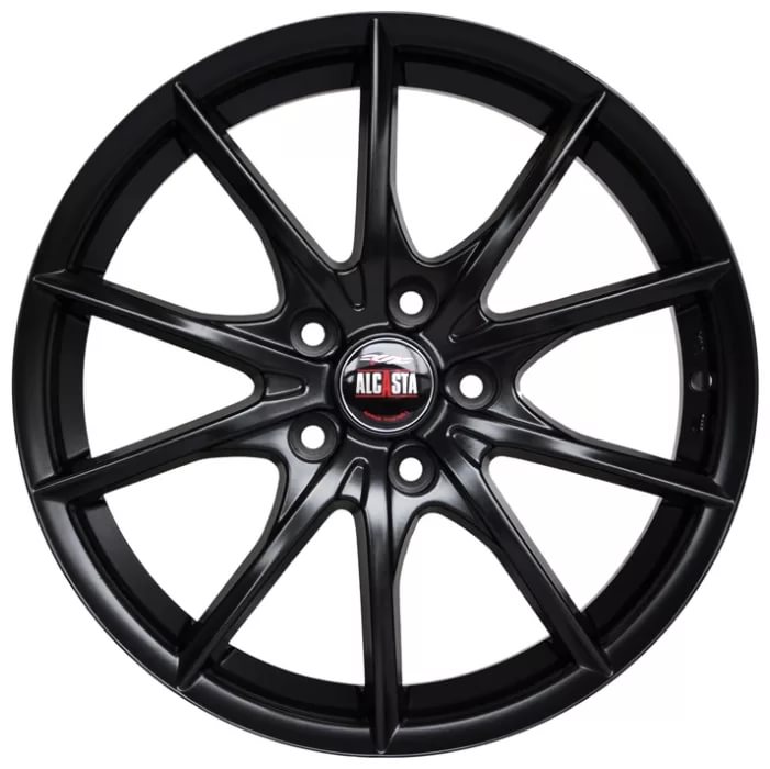 фото диска Alcasta R16 ET50 DIA57,1 PCD:5/112 черный матовый