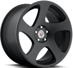 фото диска VISSOL R18 ET25 DIA66,6 PCD:5/112 черный матовый