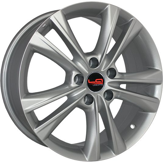 фото диска Replica LA R17 ET45 DIA60,1 PCD:5/114,3 серебристый