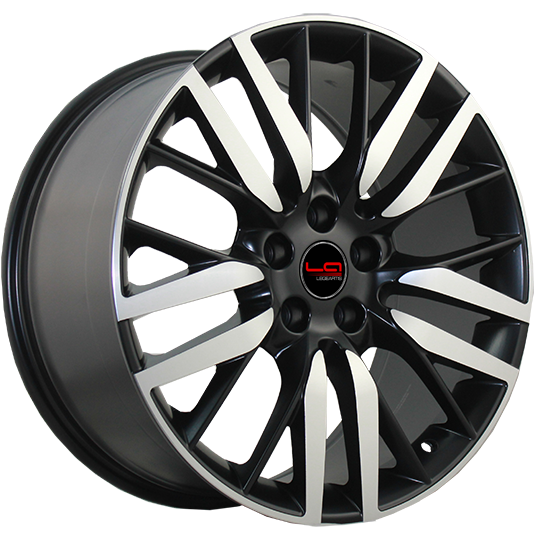 фото диска Replica LA R20 ET48 DIA72,6 PCD:5/120 черный матовый полированный