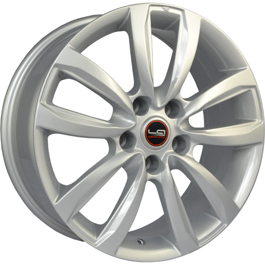 фото диска Replica LA R17 ET48 DIA67,1 PCD:5/114,3 серебристый