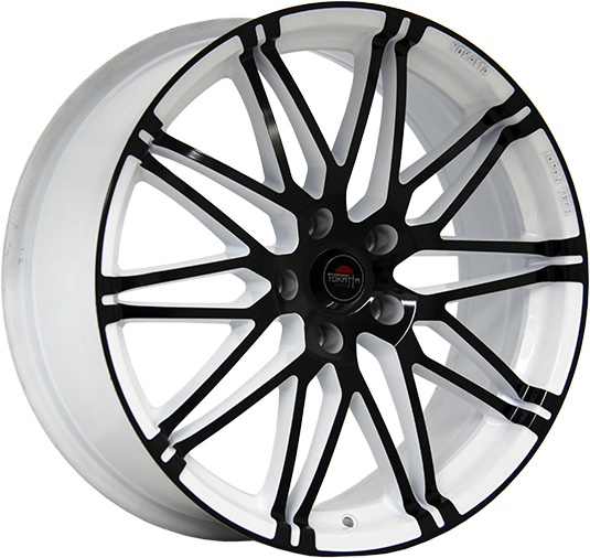 фото диска YOKATTA R16 ET50 DIA63,3 PCD:5/108 белый+черный