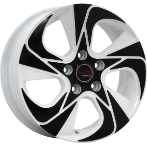 фото диска Replica LA R18 ET41 DIA67,1 PCD:5/114,3 белый+черный