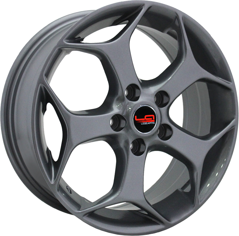 фото диска Replica TD R16 ET50 DIA63,3 PCD:5/108 НАСЫЩЕННЫЙ ТЕМНО-СЕРЫЙ